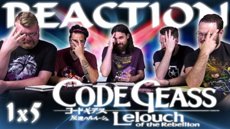 Code Geass 1x5 Reaction