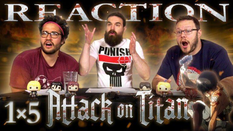 Attack on Titan 1x5 Reaction