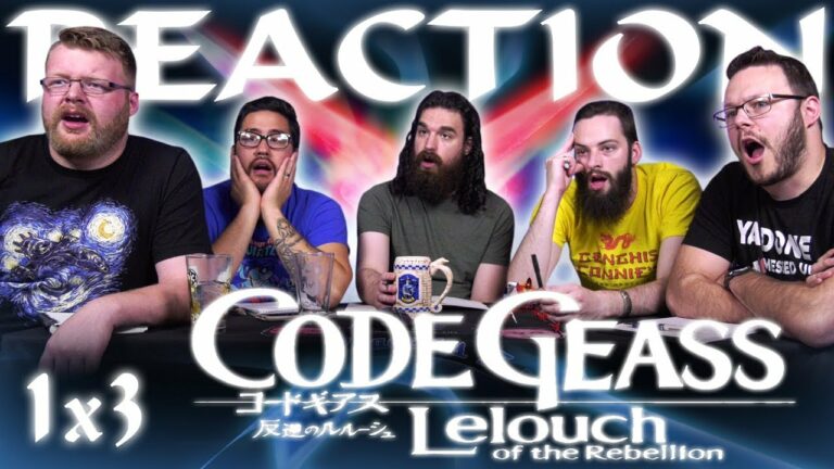 Code Geass 1x3 Reaction