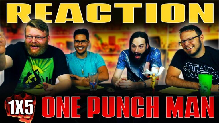 One Punch Man 1×5 Reaction