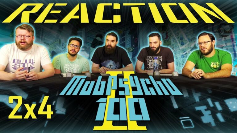 Mob Psycho 100 2x4 Reaction