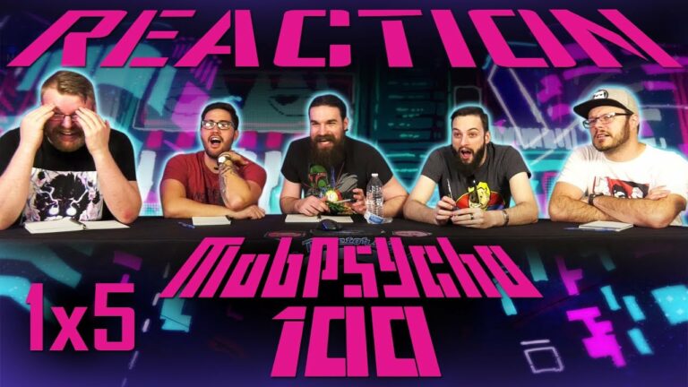 Mob Psycho 100 1x5 Reaction