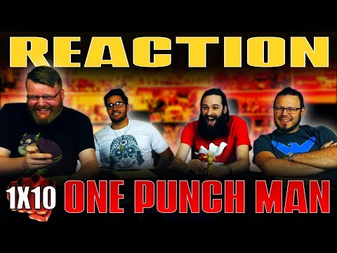 One Punch Man 1x10 Reaction