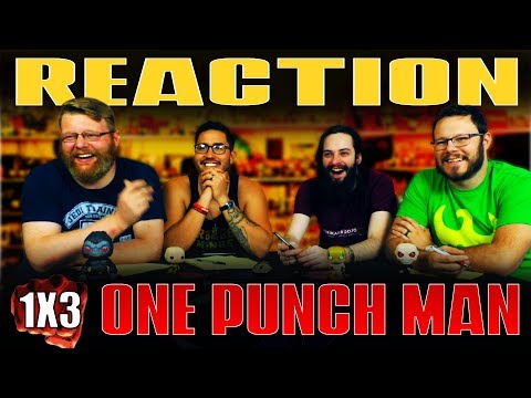 One Punch Man 1x3 Reaction