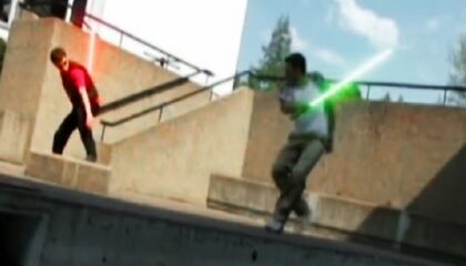 “AVR Advent” A Lightsaber Fight