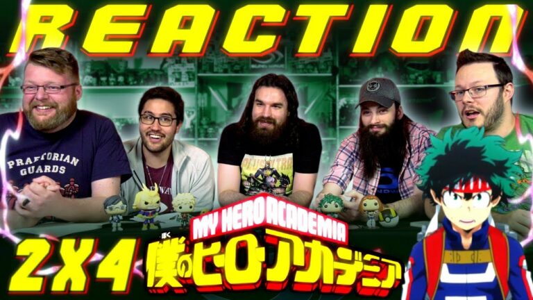 My Hero Academia 2x4 Reaction