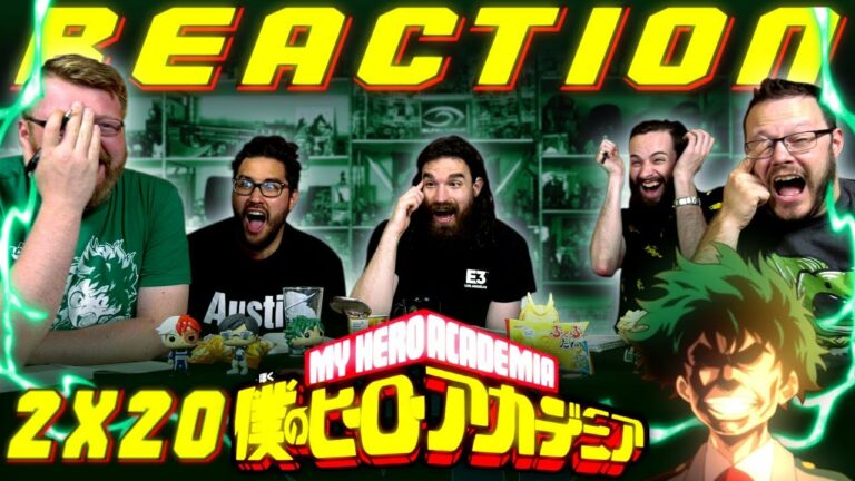 My Hero Academia 2x20 Reaction