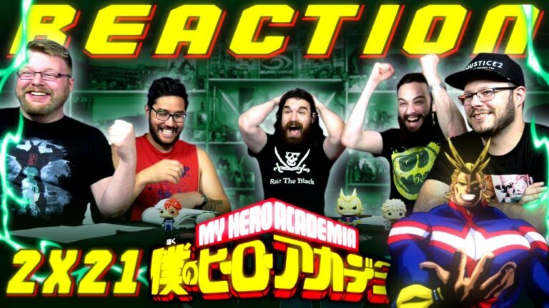My Hero Academia 2x21 Reaction