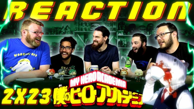 My Hero Academia 2x23 Reaction