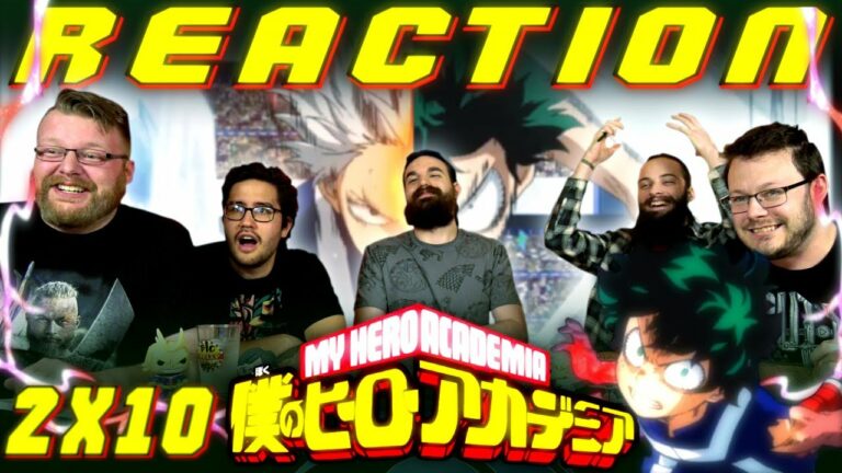 My Hero Academia 2x10 Reaction