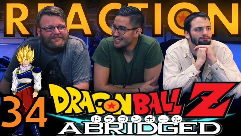TFS DragonBall Z Abridged REACTION!! Episode 34