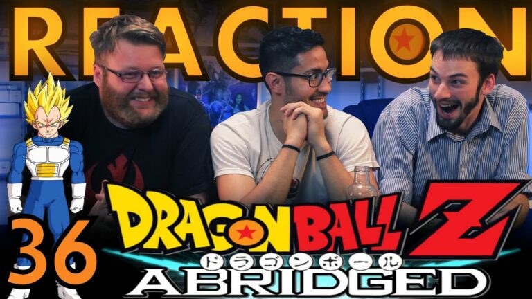 TFS DragonBall Z Abridged REACTION!! Episode 36