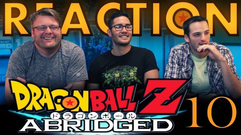 TFS DragonBall Z Abridged REACTION!! Episode 10 pt 1/3