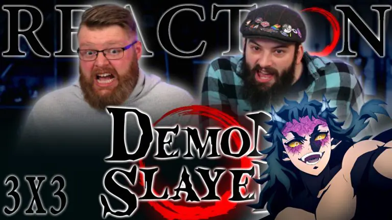 Demon Slayer 3x3 Reaction
