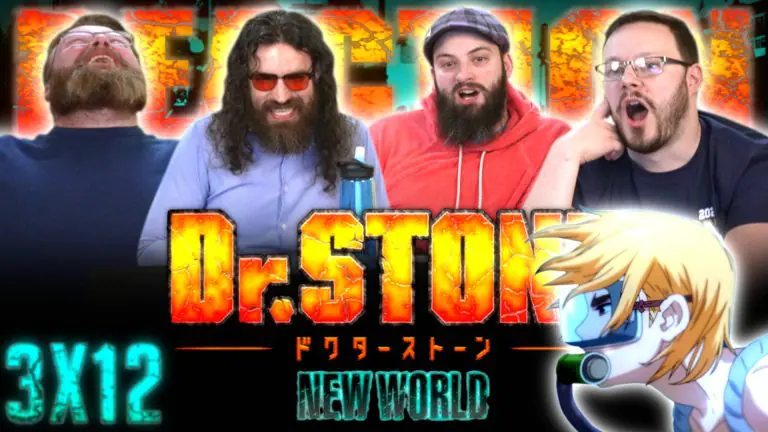 Dr. Stone 3x12 Reaction