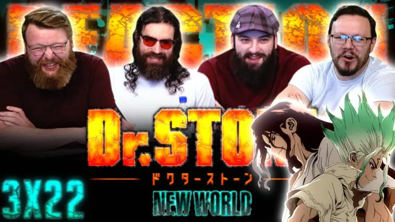 Dr. Stone 3x22 Reaction